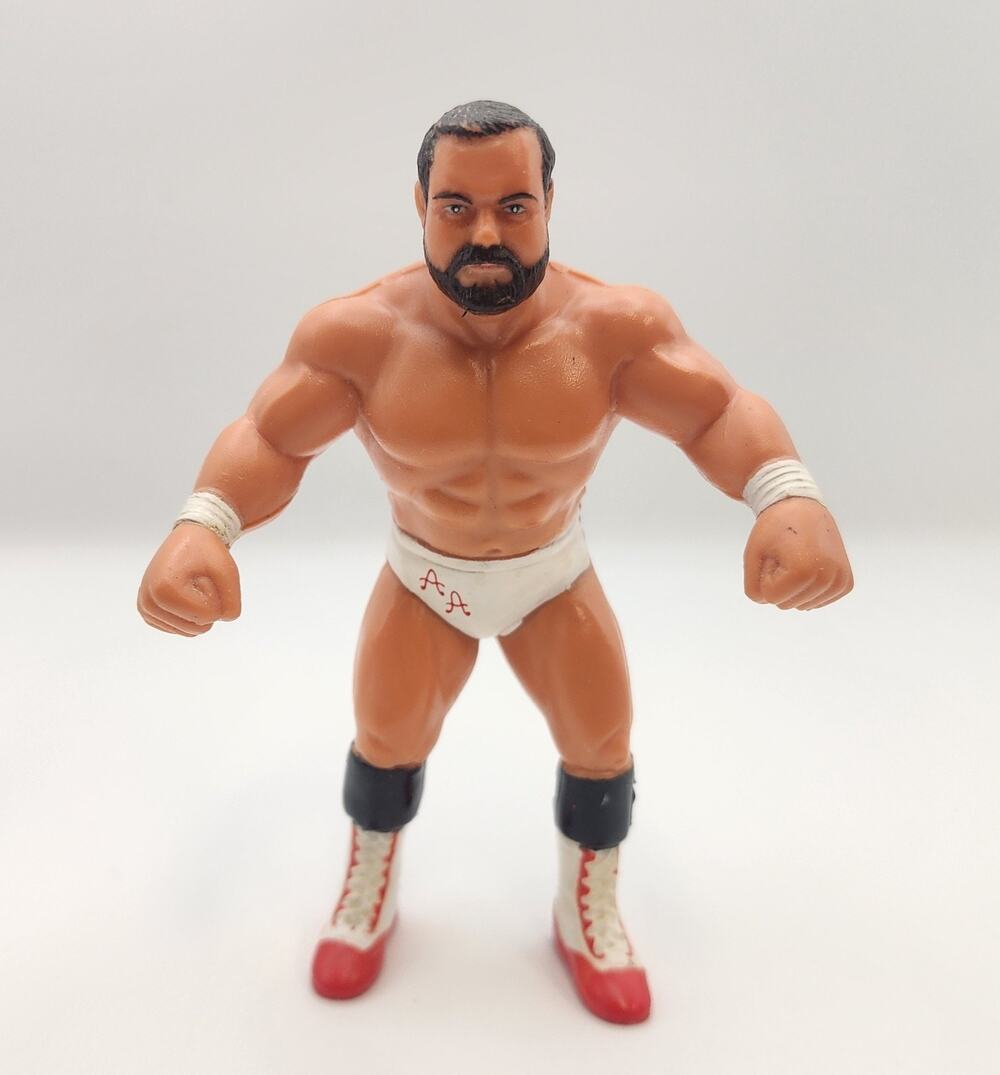 Vintage 1990 WCW Arn Anderson Action Figure Galoob Wrestler Toy Loose Red White